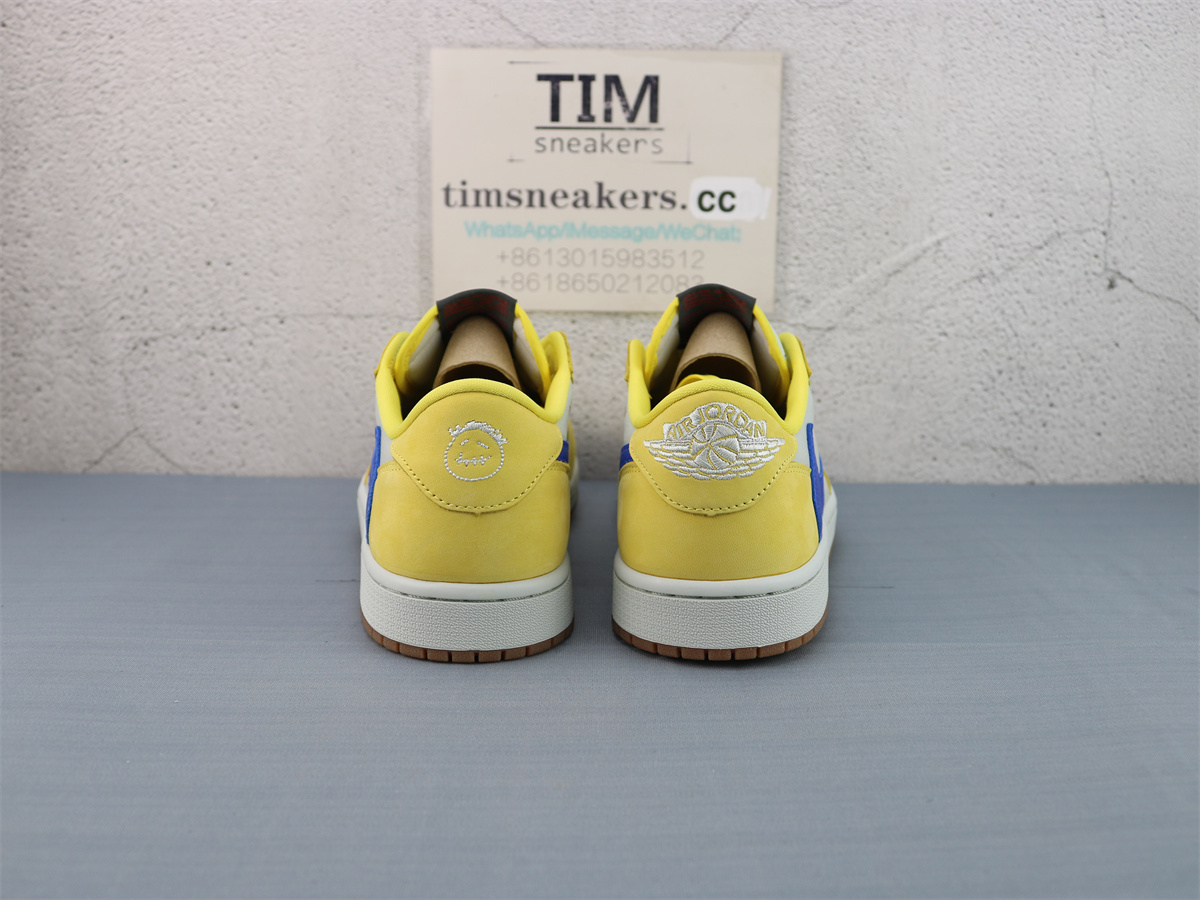 LJR Batch Air Jordan 1 Retro Low OG SP Travis Scott Canary DZ4137-700